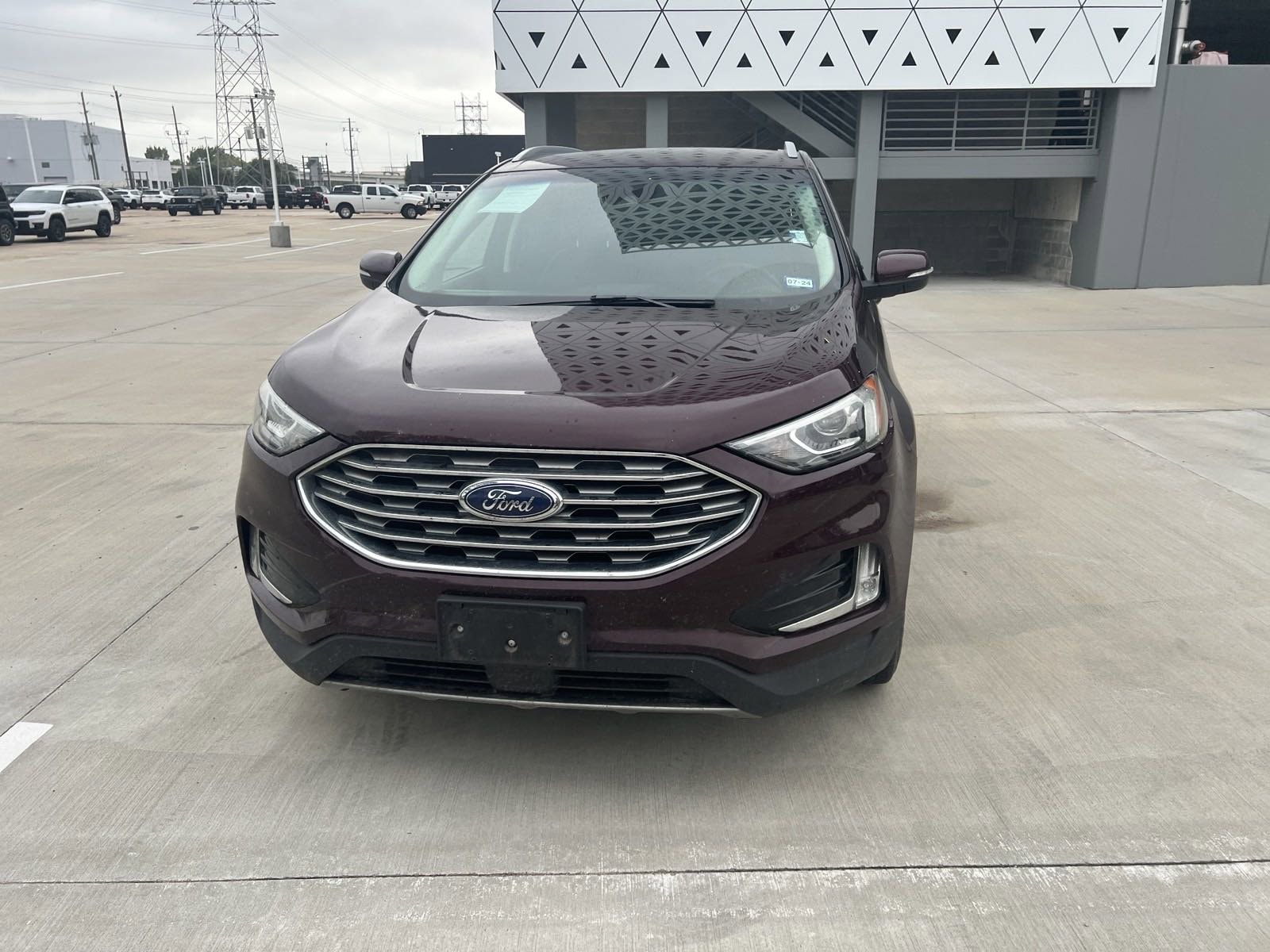 Used 2020 Ford Edge SEL with VIN 2FMPK3J9XLBA26594 for sale in Houston, TX