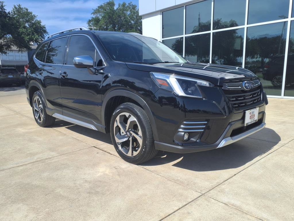 Certified 2022 Subaru Forester Touring with VIN JF2SKARCXNH470780 for sale in Houston, TX