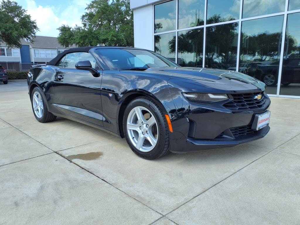 Used 2019 Chevrolet Camaro 1LT with VIN 1G1FB3DS4K0110613 for sale in Houston, TX