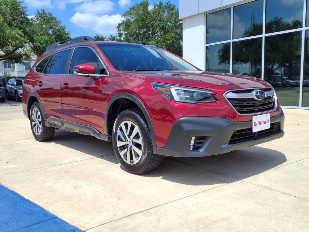 Certified 2022 Subaru Outback Premium with VIN 4S4BTADC3N3115686 for sale in Houston, TX