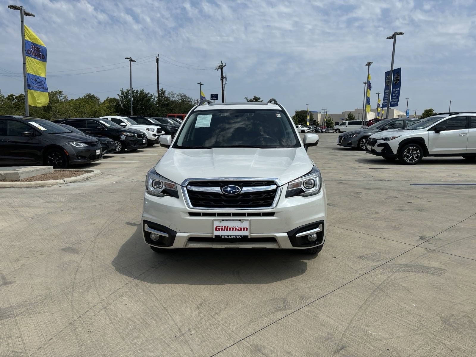 Used 2018 Subaru Forester Touring with VIN JF2SJAWC4JH413380 for sale in Selma, TX