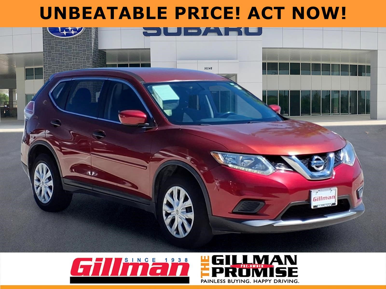 2016 Nissan Rogue S
