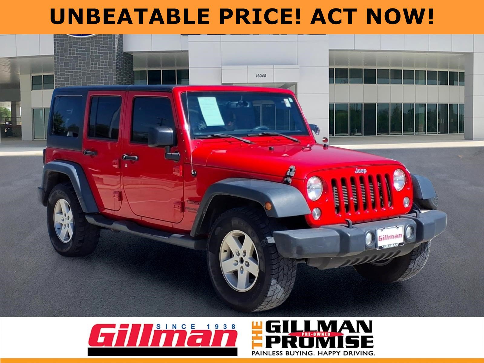 2015 Jeep Wrangler Unlimited