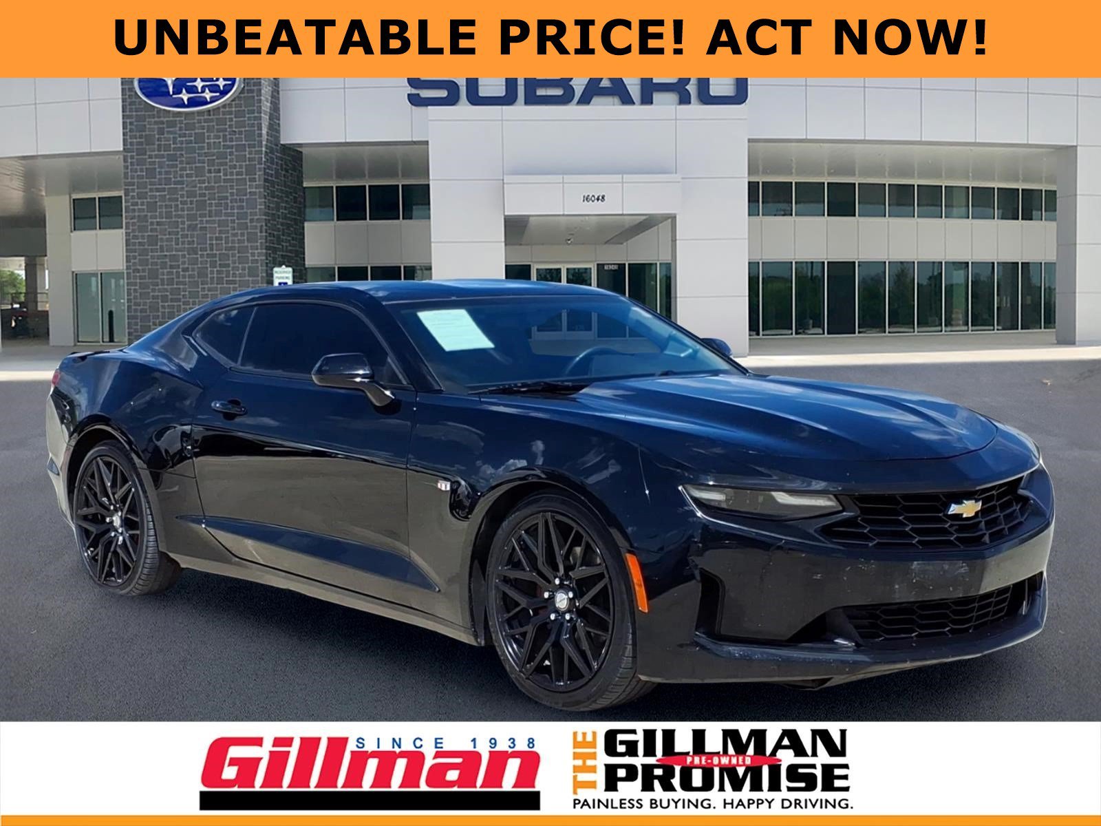 Used 2022 Chevrolet Camaro 1LT with VIN 1G1FB1RX1N0108914 for sale in Selma, TX