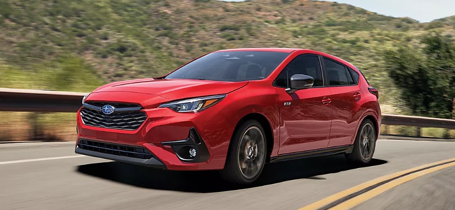 Red 2026 Subaru Impreza