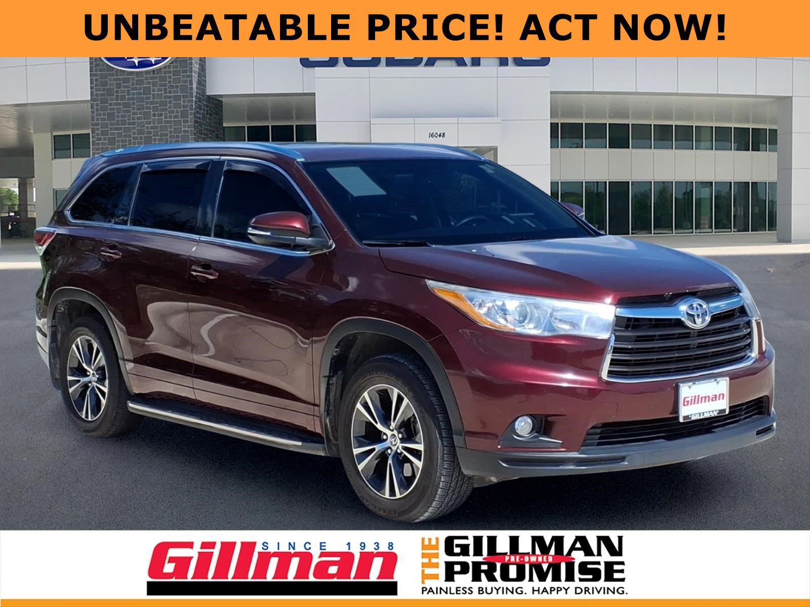 2016 Toyota Highlander XLE