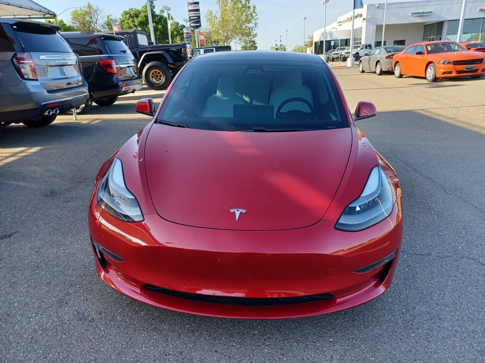 Used 2021 Tesla Model 3  with VIN 5YJ3E1EC1MF071948 for sale in Tracy, CA