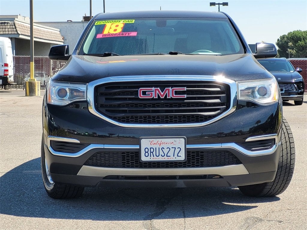 Used 2018 GMC Acadia SLE-1 with VIN 1GKKNKLA4JZ223184 for sale in Gilroy, CA