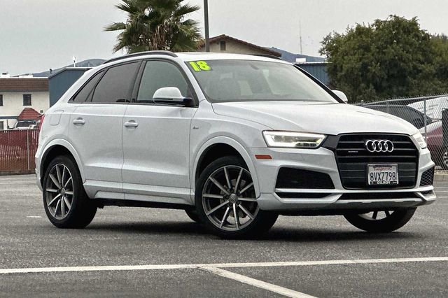 Used 2018 Audi Q3 Premium Plus with VIN WA1JCCFS4JR005991 for sale in Gilroy, CA