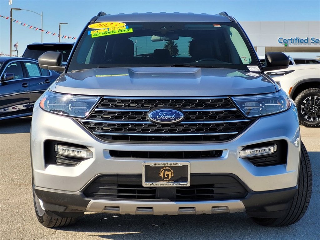 Used 2023 Ford Explorer XLT with VIN 1FMSK8DH1PGA59587 for sale in Gilroy, CA