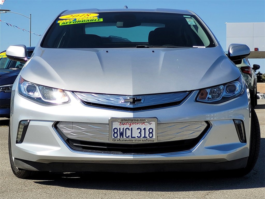 Used 2018 Chevrolet Volt LT with VIN 1G1RC6S52JU128754 for sale in Gilroy, CA