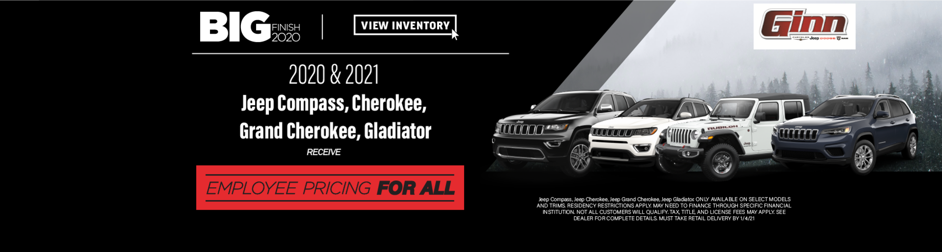 Chrysler Jeep Dodge RAM Dealer Ginn CDJR in Covington, GA