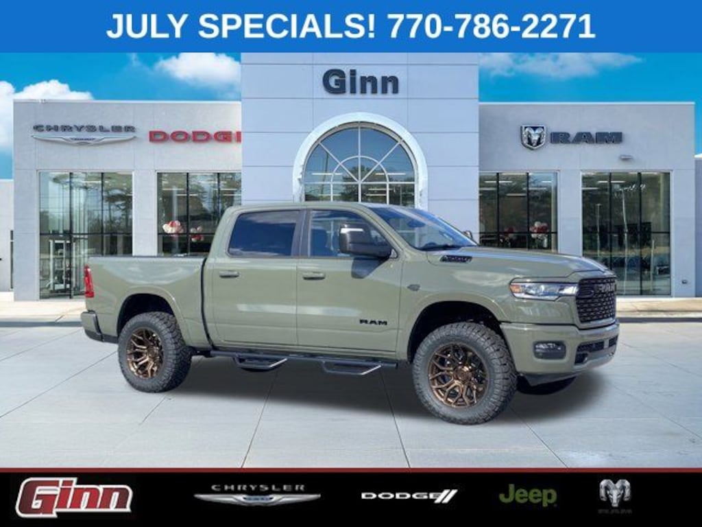 New 2026 Ram 1500 BIG HORN CREW CAB 4X4 5'7 BOX Pickup