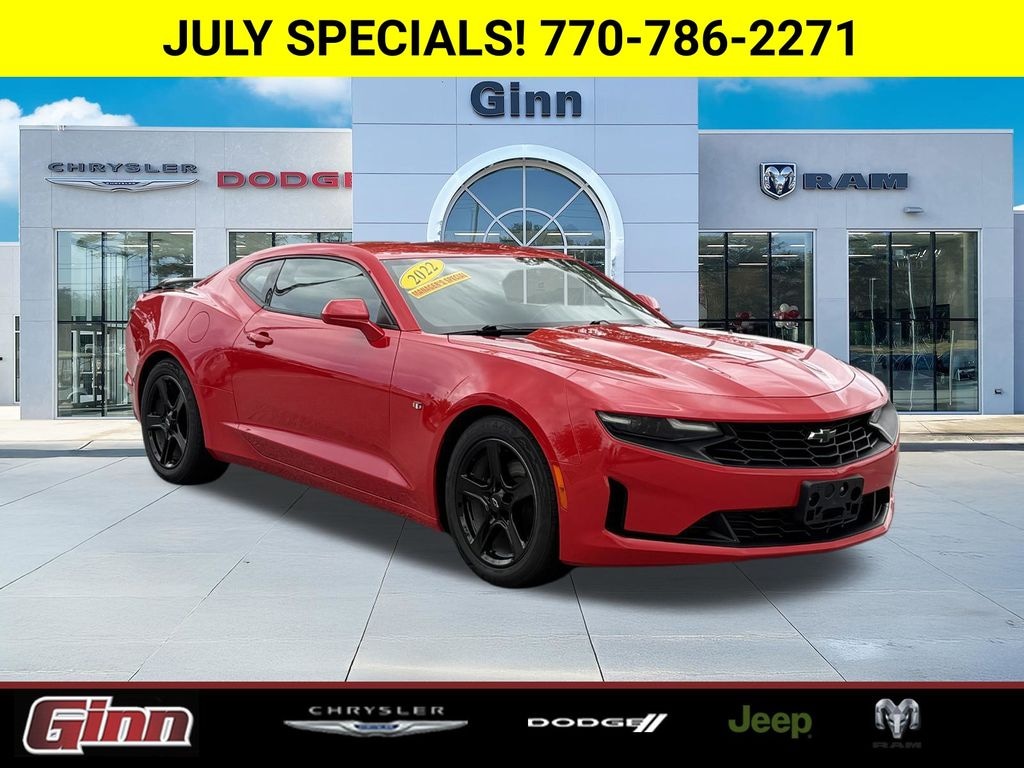 Certified 2022 Chevrolet Camaro Coupe