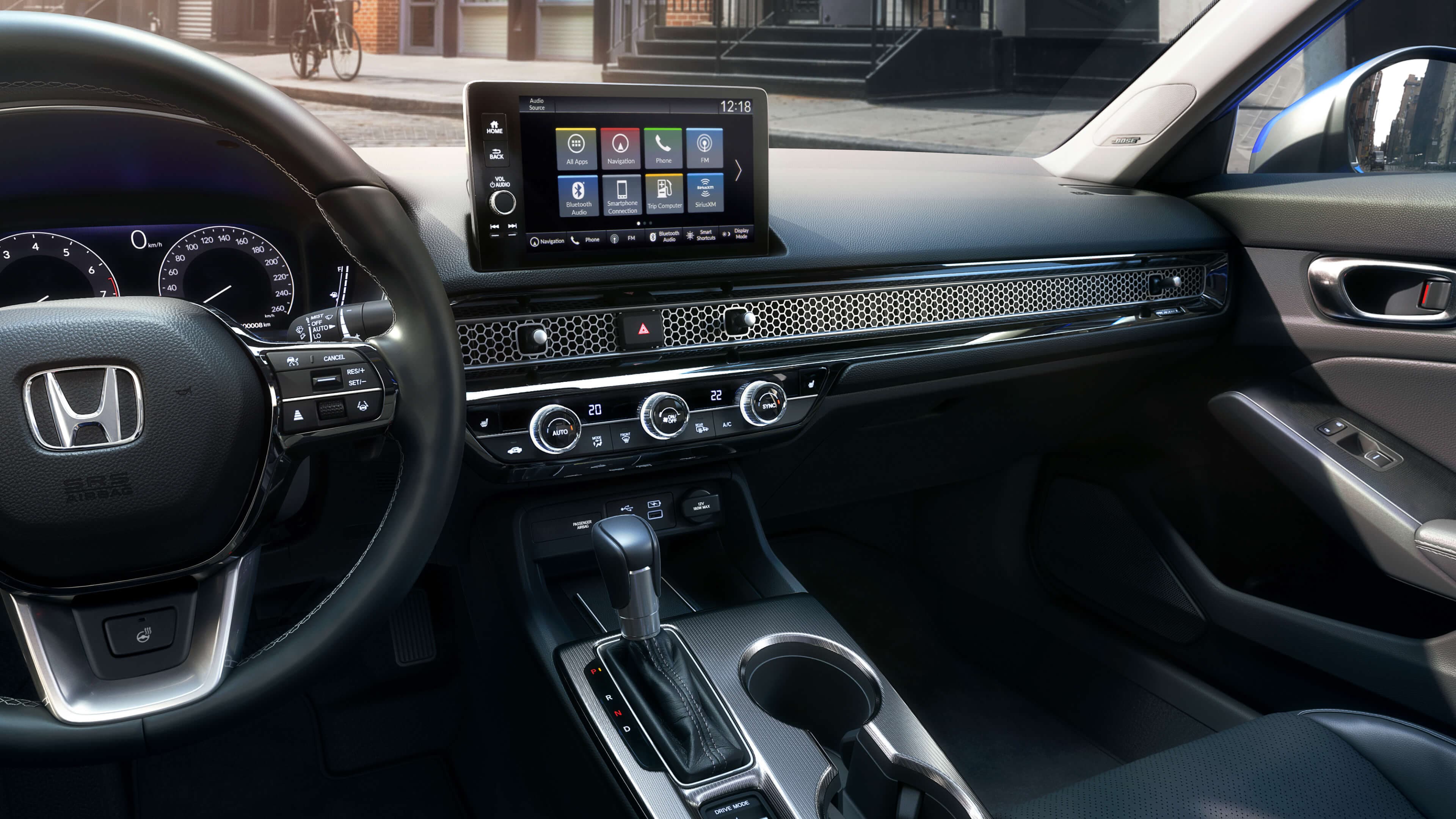 2022 Honda Civic Interior Dash and Console