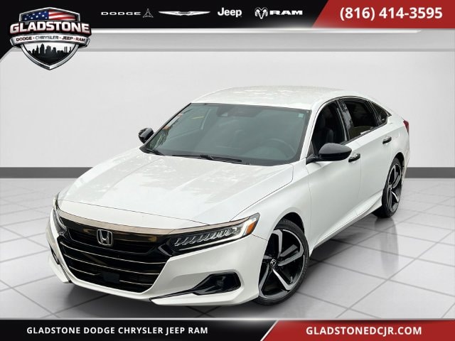 Used 2022 Honda Accord Sport with VIN 1HGCV1F32NA105342 for sale in Kansas City