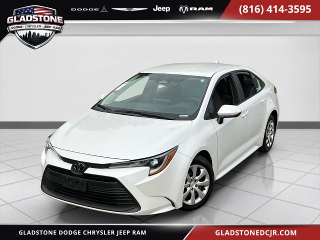 Certified 2025 Toyota Corolla LE with VIN 5YFB4MDE8SP257278 for sale in Kansas City