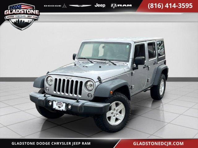 Used 2018 Jeep Wrangler JK Unlimited Sport S with VIN 1C4BJWDG5JL907424 for sale in Kansas City