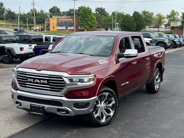 Used 2021 RAM Ram 1500 Pickup Longhorn with VIN 1C6SRFKT9MN639678 for sale in Kansas City