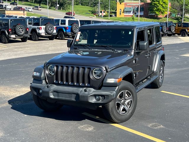Used 2018 Jeep All-New Wrangler Unlimited Sport S with VIN 1C4HJXDN0JW200583 for sale in Kansas City