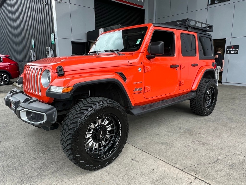 Used 2020 Jeep Wrangler Unlimited Sahara with VIN 1C4HJXEN0LW278783 for sale in Milwaukie, OR