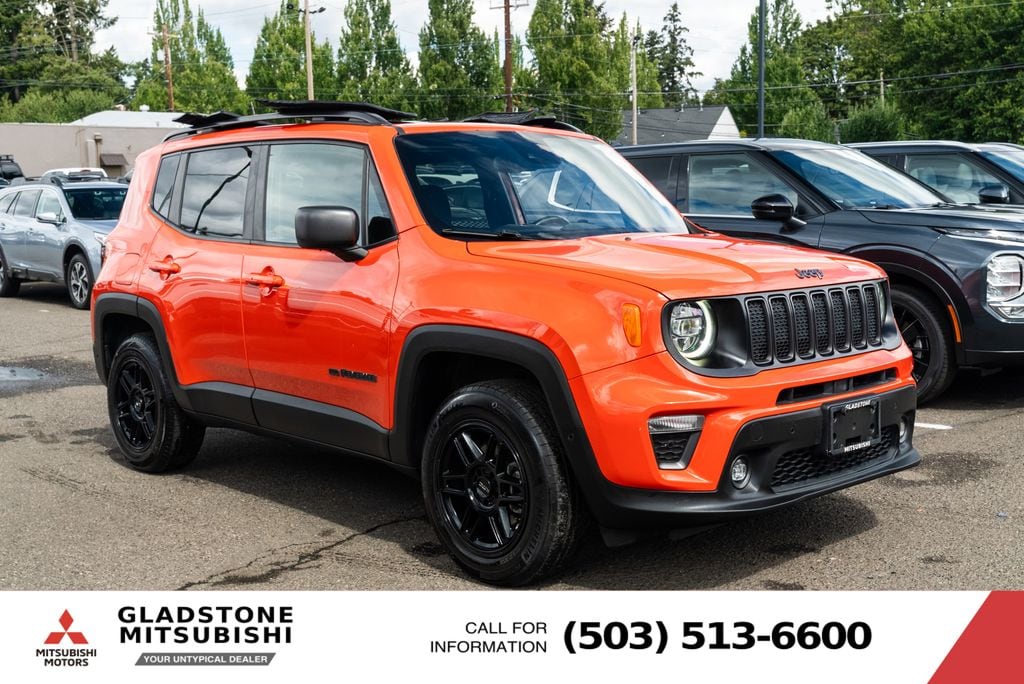 Used 2021 Jeep Renegade 80TH Edition with VIN ZACNJDB18MPM63730 for sale in Milwaukie, OR