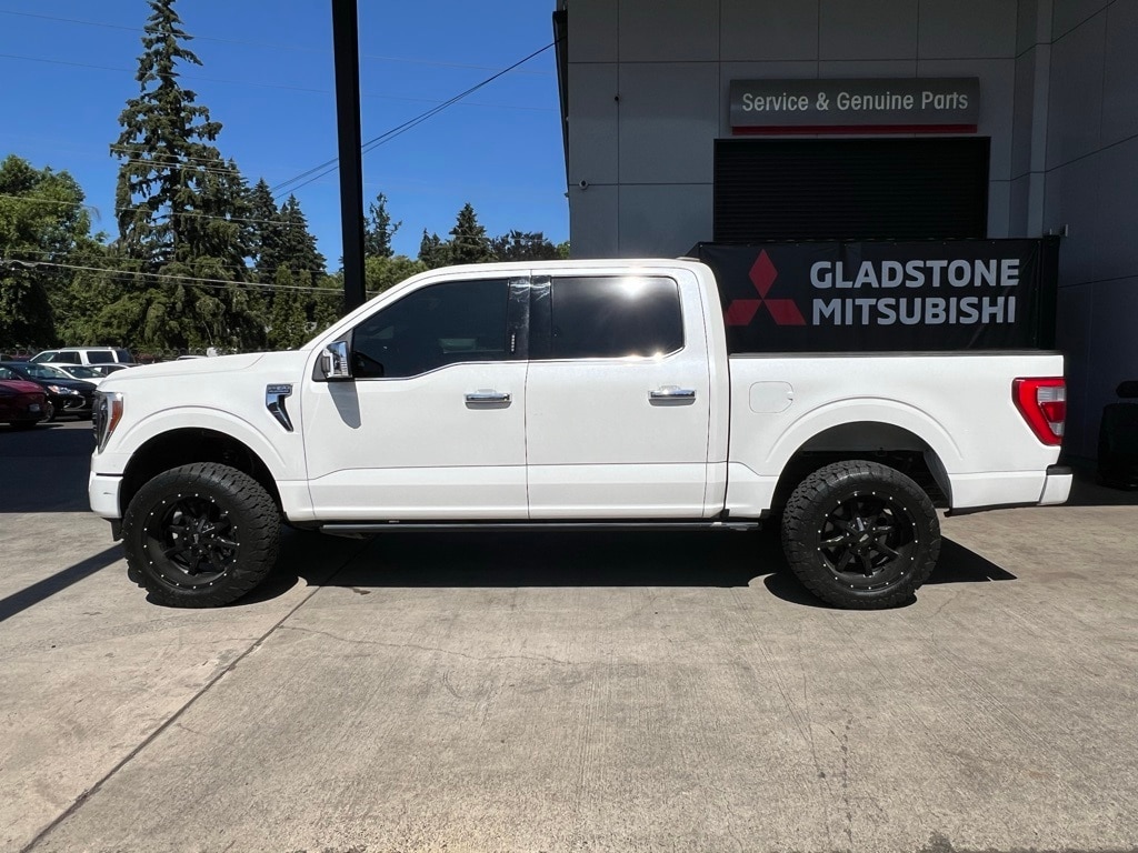 Used 2021 Ford F-150 Platinum with VIN 1FTFW1E8XMFA38691 for sale in Milwaukie, OR