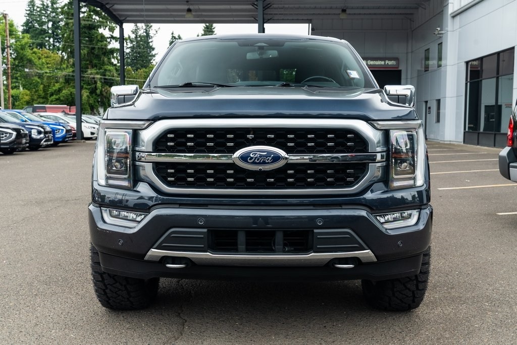 Used 2021 Ford F-150 Platinum with VIN 1FTFW1ED1MFB21469 for sale in Milwaukie, OR