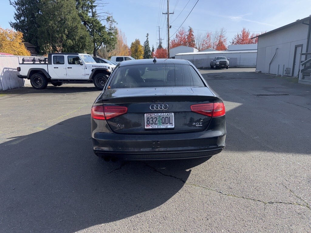 Used 2014 Audi A4 2.0T Premium quattro Sedan