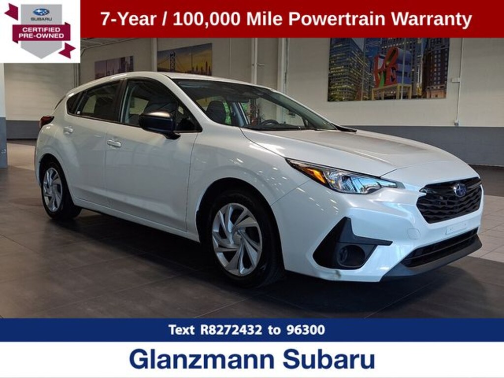 Certified 2024 Subaru Impreza Base Hatchback