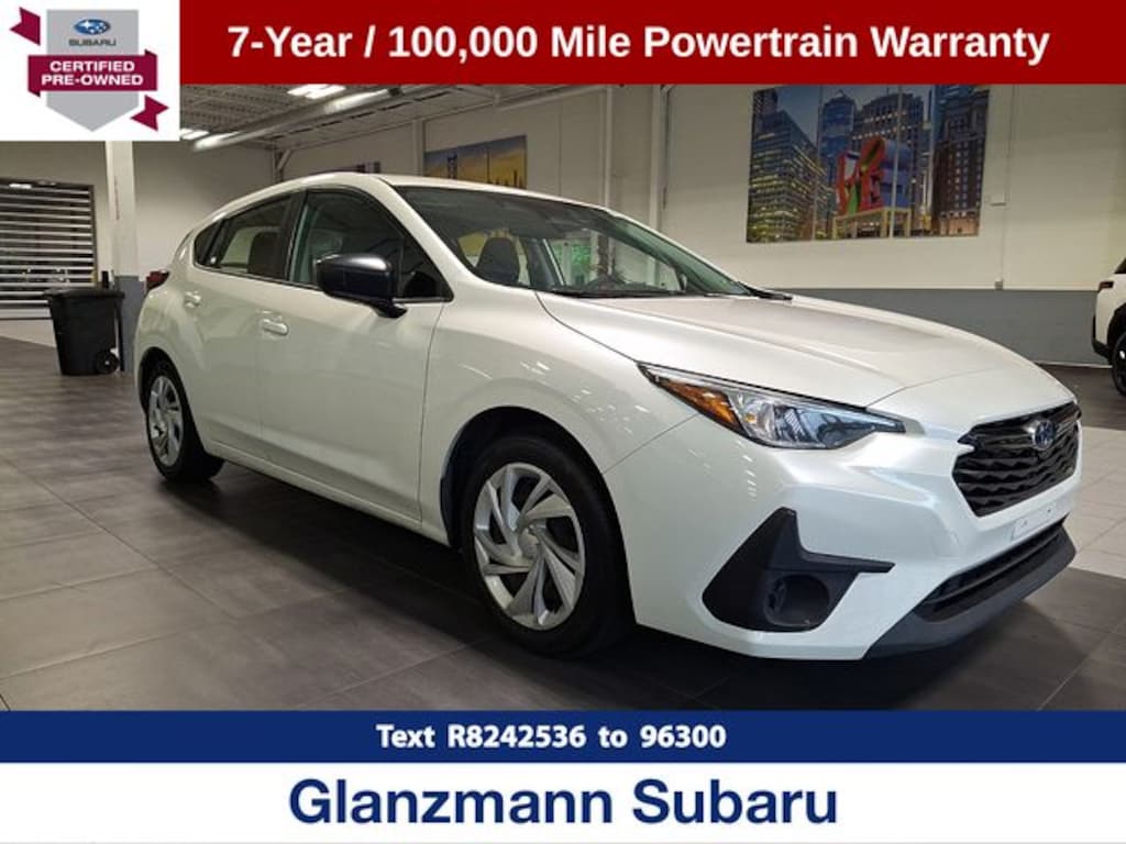 Certified 2024 Subaru Impreza Base Hatchback