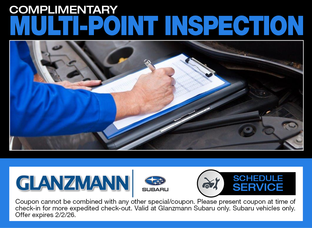 Service Special from Glanzmann Subaru