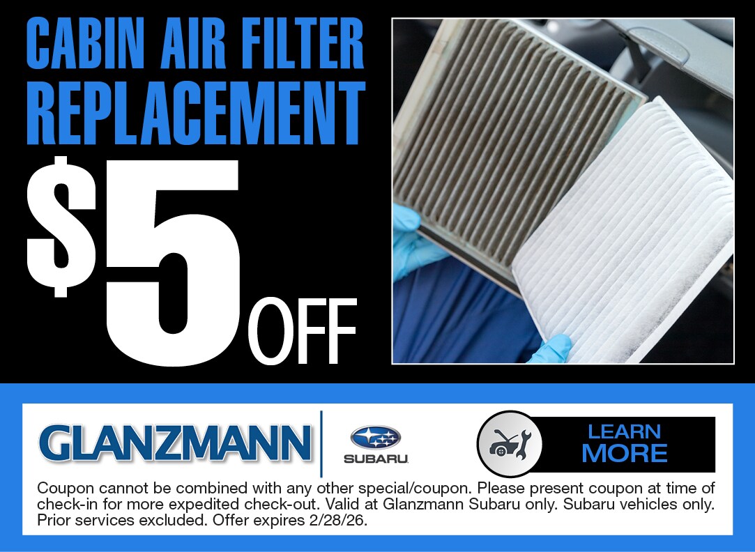 Service Special from Glanzmann Subaru