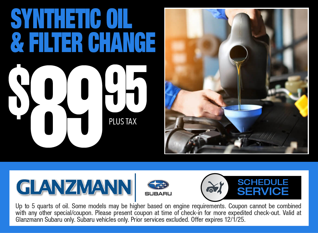 Service Special from Glanzmann Subaru