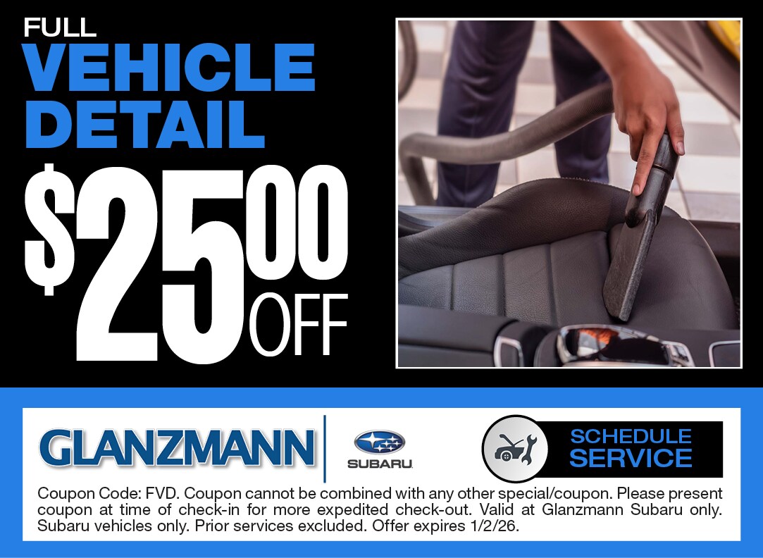 Service Special from Glanzmann Subaru