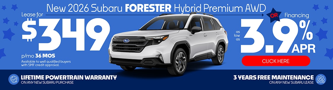 Subaru PA Dealer Forester Hybrid Special Offer