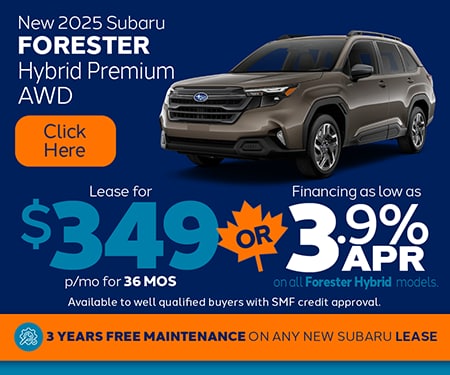 PA Subaru Dealer Forester Hybrid Special Offer