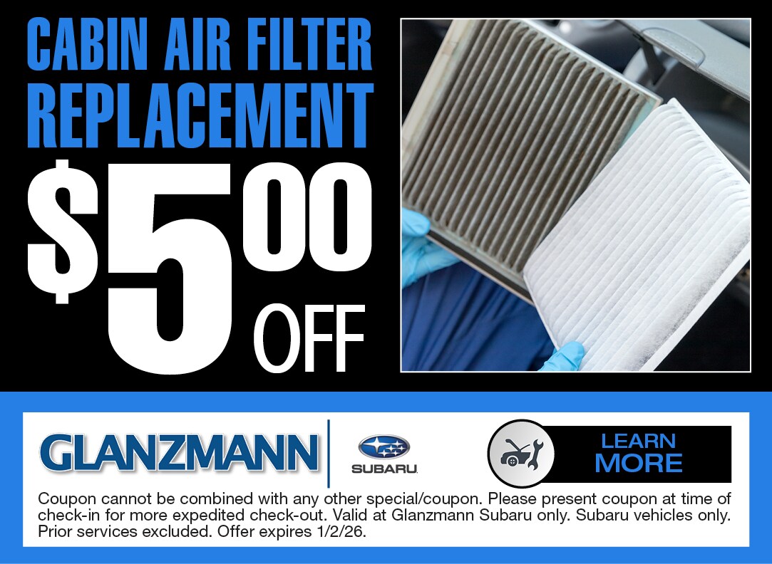 Service Special from Glanzmann Subaru