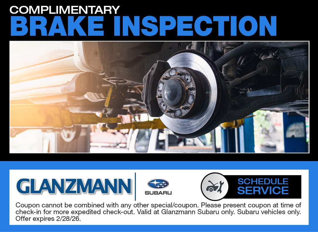 Service Special from Glanzmann Subaru
