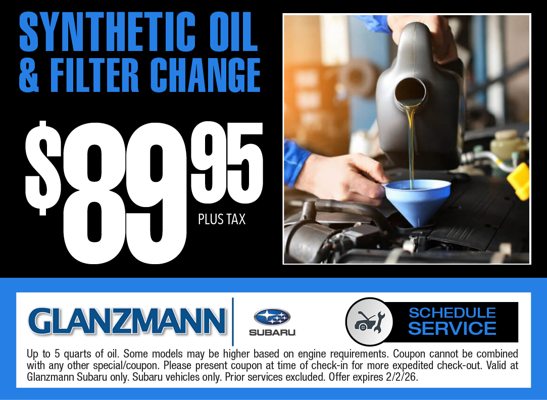 Service Special from Glanzmann Subaru