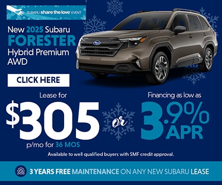 PA Subaru Dealer Forester Hybrid Special Offer