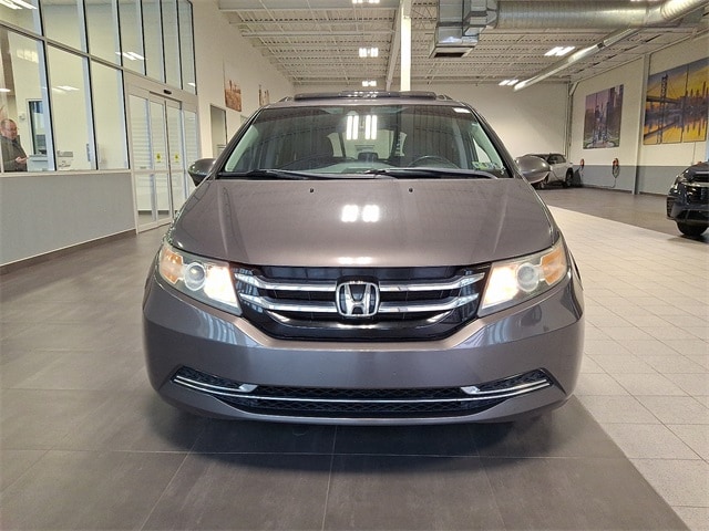 Used 2014 Honda Odyssey EX-L with VIN 5FNRL5H67EB046101 for sale in Hatboro, PA