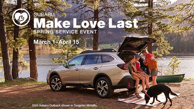 Southfield MI Subaru Make Love Last Spring Service Event