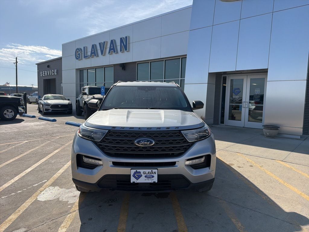 Used 2021 Ford Explorer XLT with VIN 1FMSK8DH8MGC25650 for sale in Clay Center, KS
