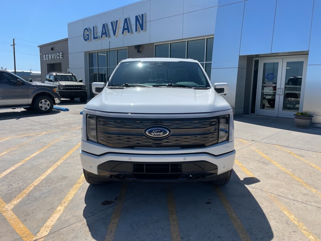 Used 2023 Ford F-150 Lightning Platinum with VIN 1FT6W1EVXPWG40100 for sale in Clay Center, KS