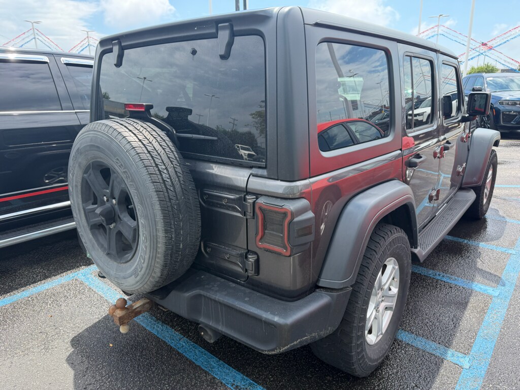 Used 2018 Jeep Wrangler Sport S Sport Utility