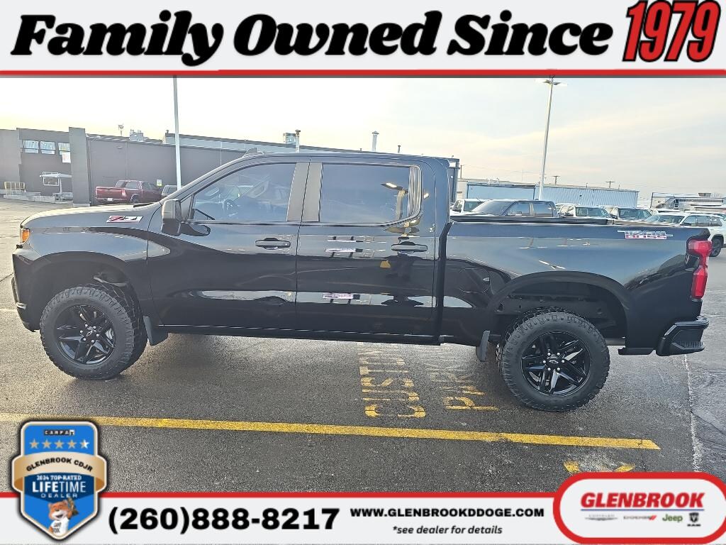Used 2021 Chevrolet Silverado Custom Trail Boss Crew Cab