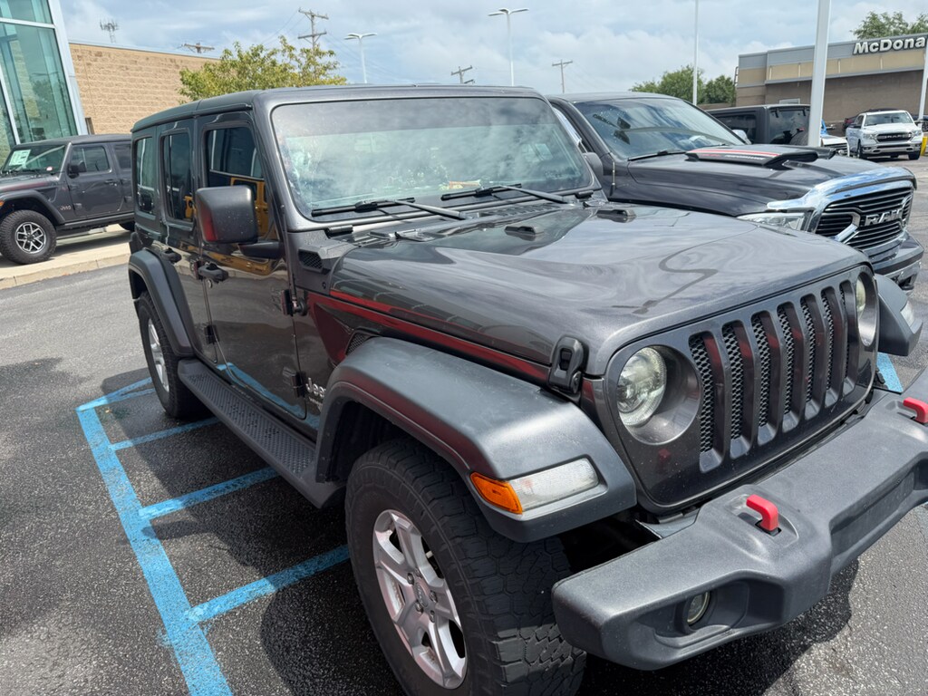 Used 2018 Jeep Wrangler Sport S Sport Utility