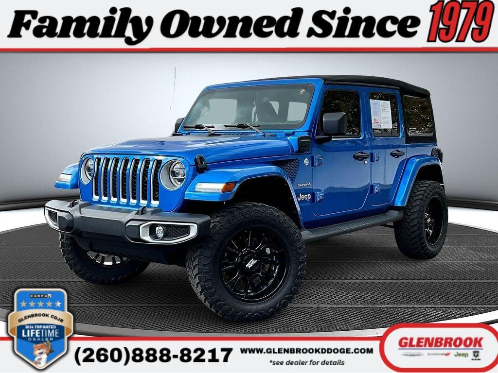 Used 2021 Jeep Wrangler 4xe Unlimited Sahara Sport Utility
