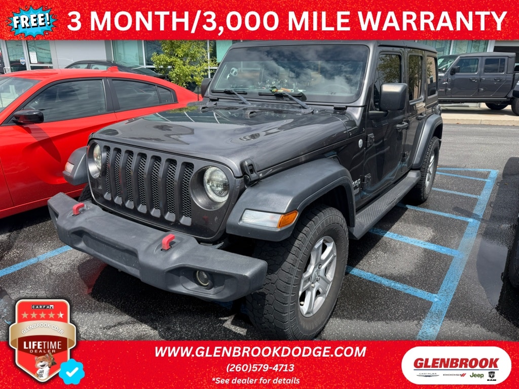Used 2018 Jeep Wrangler Sport S Sport Utility